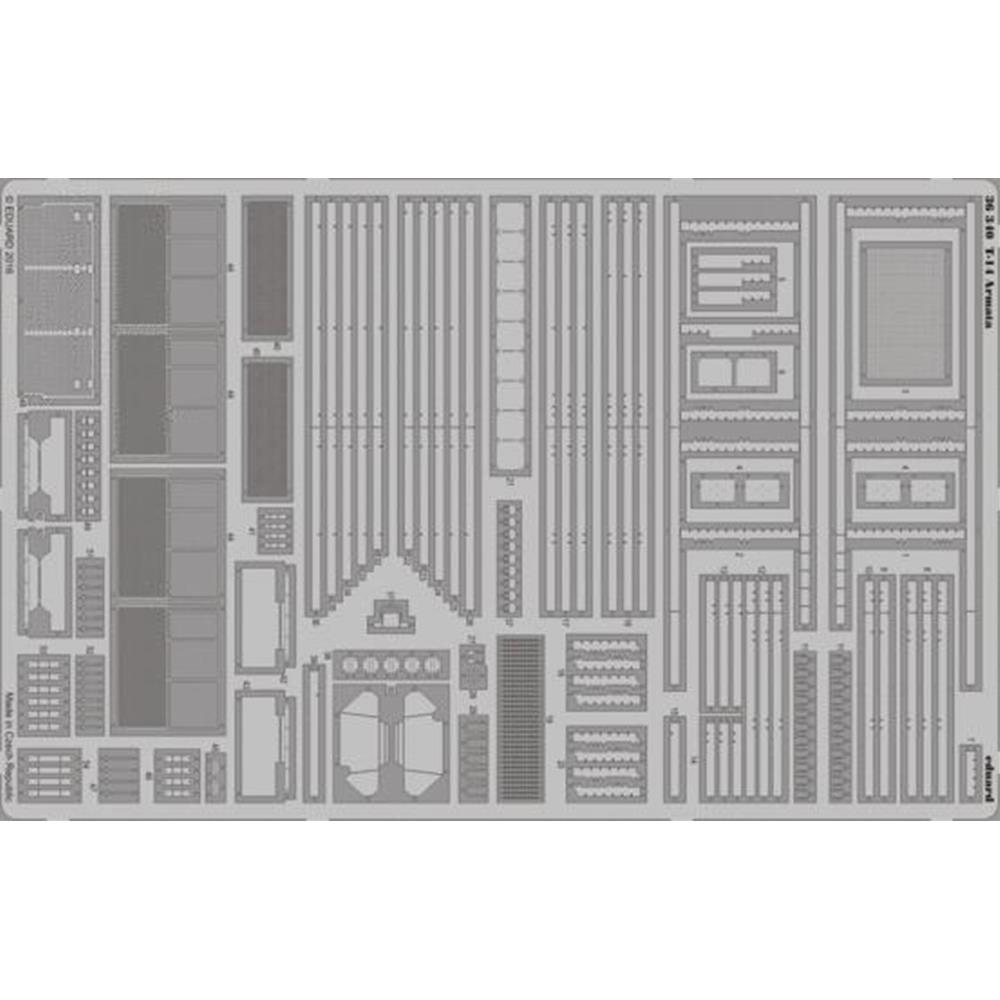 EDUARD: 1/35; T-14 Armata (for kit TAKOM) - photoetched set