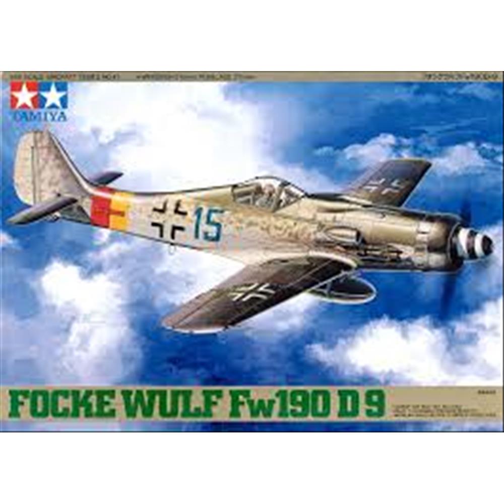 TAMIYA: 1/48; FW190 D-9 Focke-Wulf