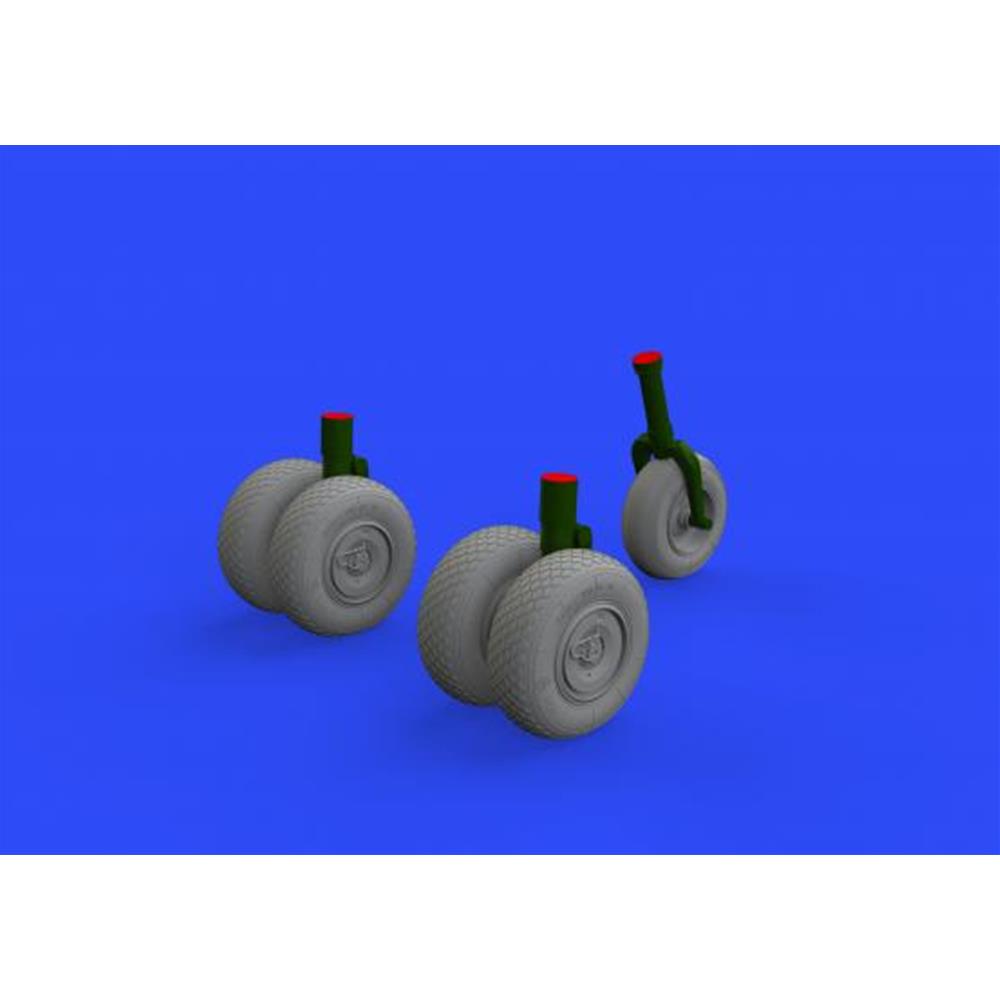 EDUARD: 1/48 ; He 219 wheels  1/48 - per kit TAMIYA