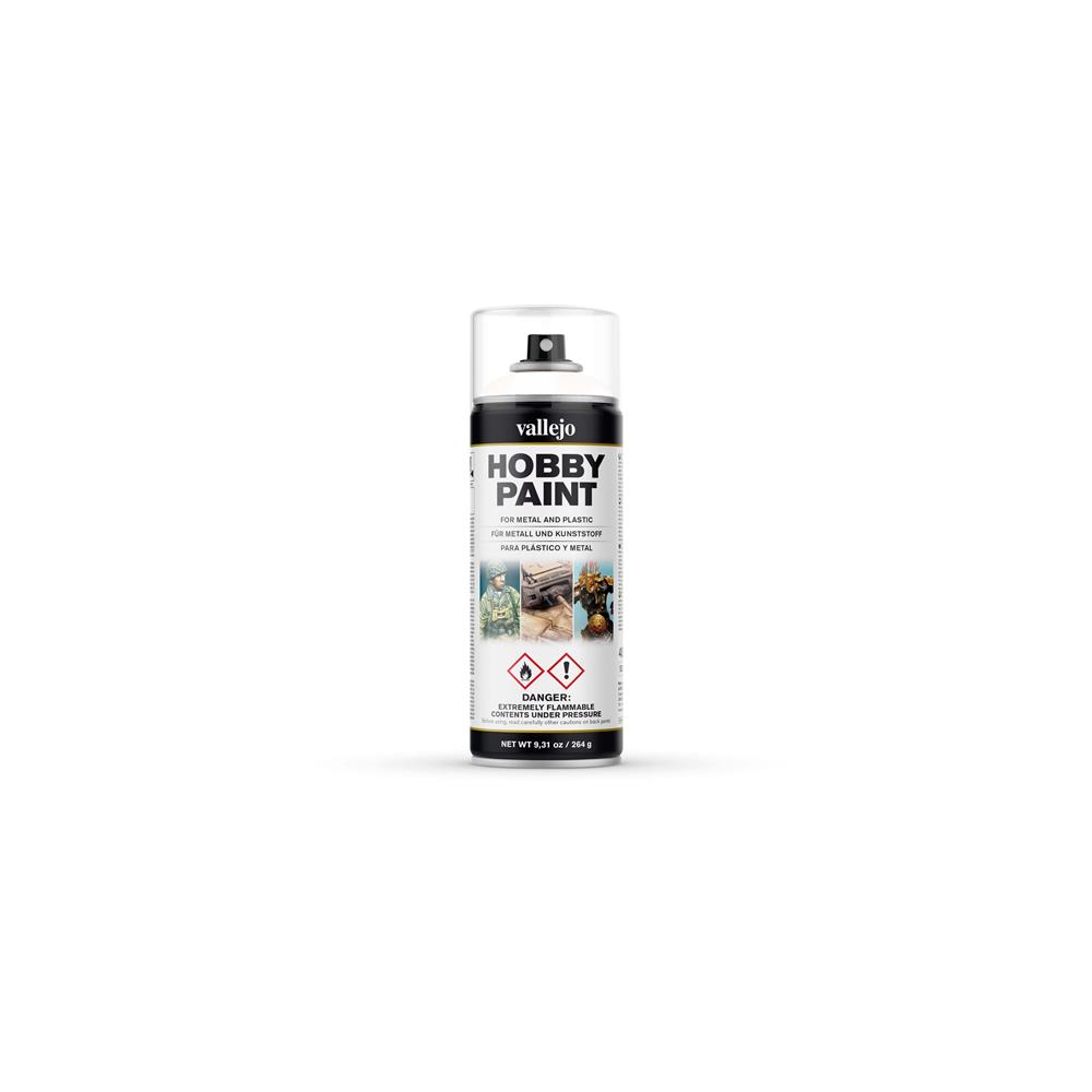 Vallejo Aerosol Basic Primer White Primer 400 ml