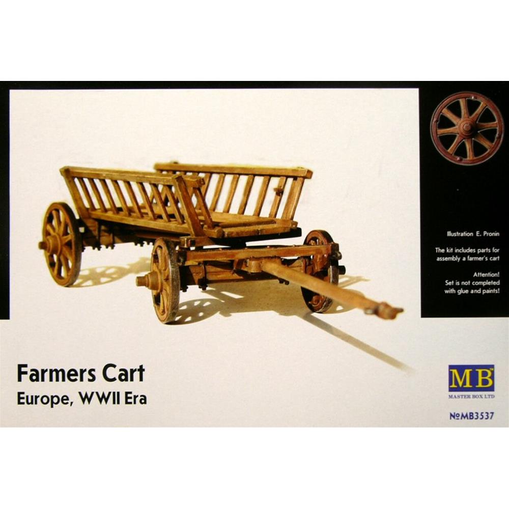 MASTER BOX: 1/35 Farmers Cart (Europe, WWII)