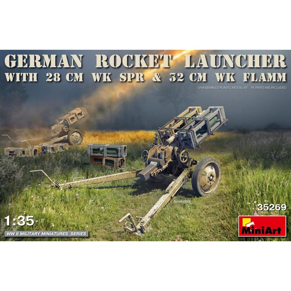 MINIART: 1/35 German Rocket Launcher 28/32cm