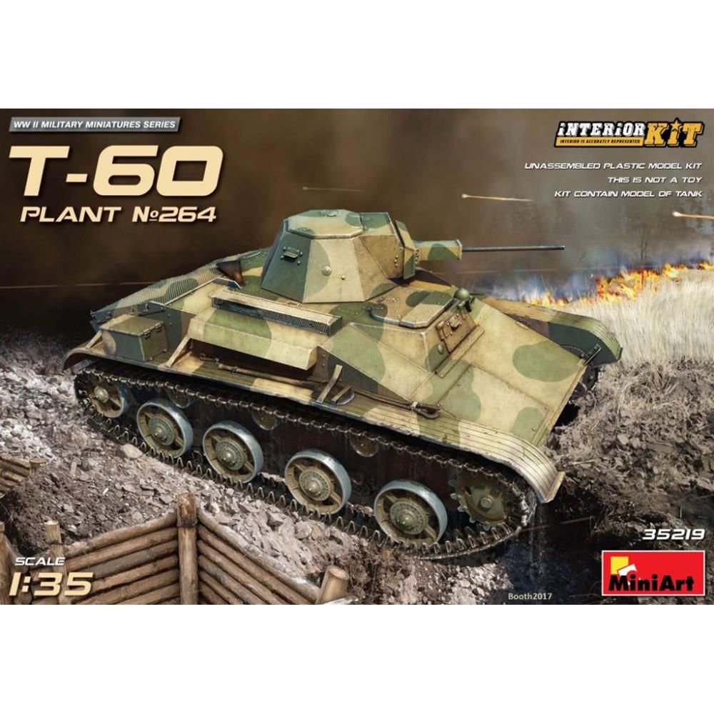 MINIART: 1/35 T-60 Plant No.264, interior kit