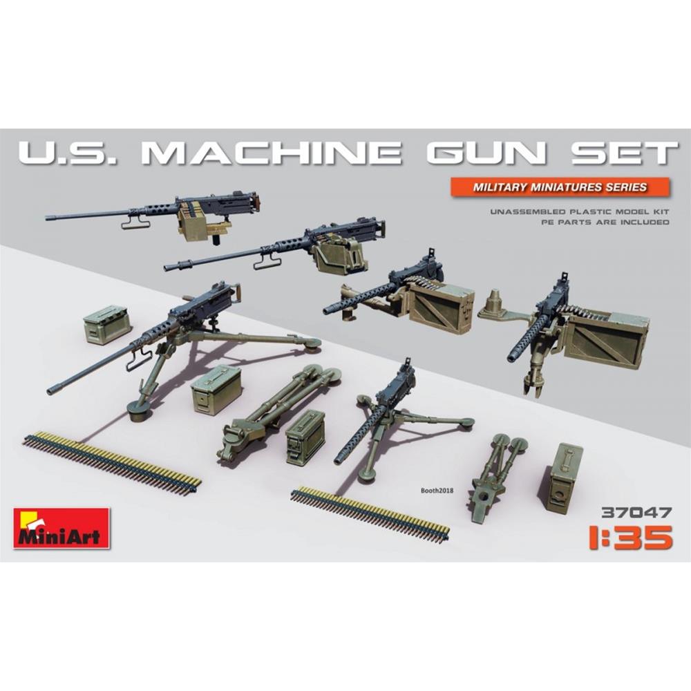 MINIART: 1/35 U.S. Machine Gun Set