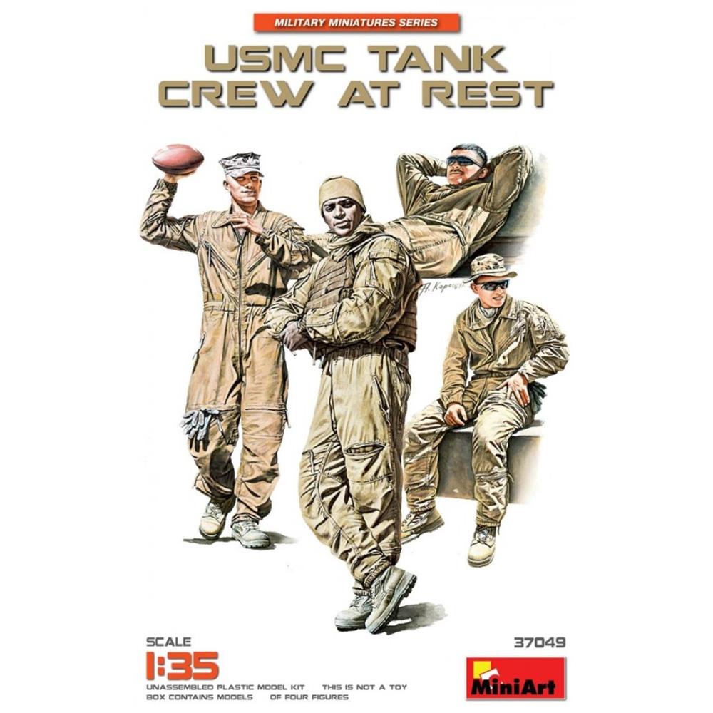 MINIART: 1/35 USMC Tank Crew at rest
