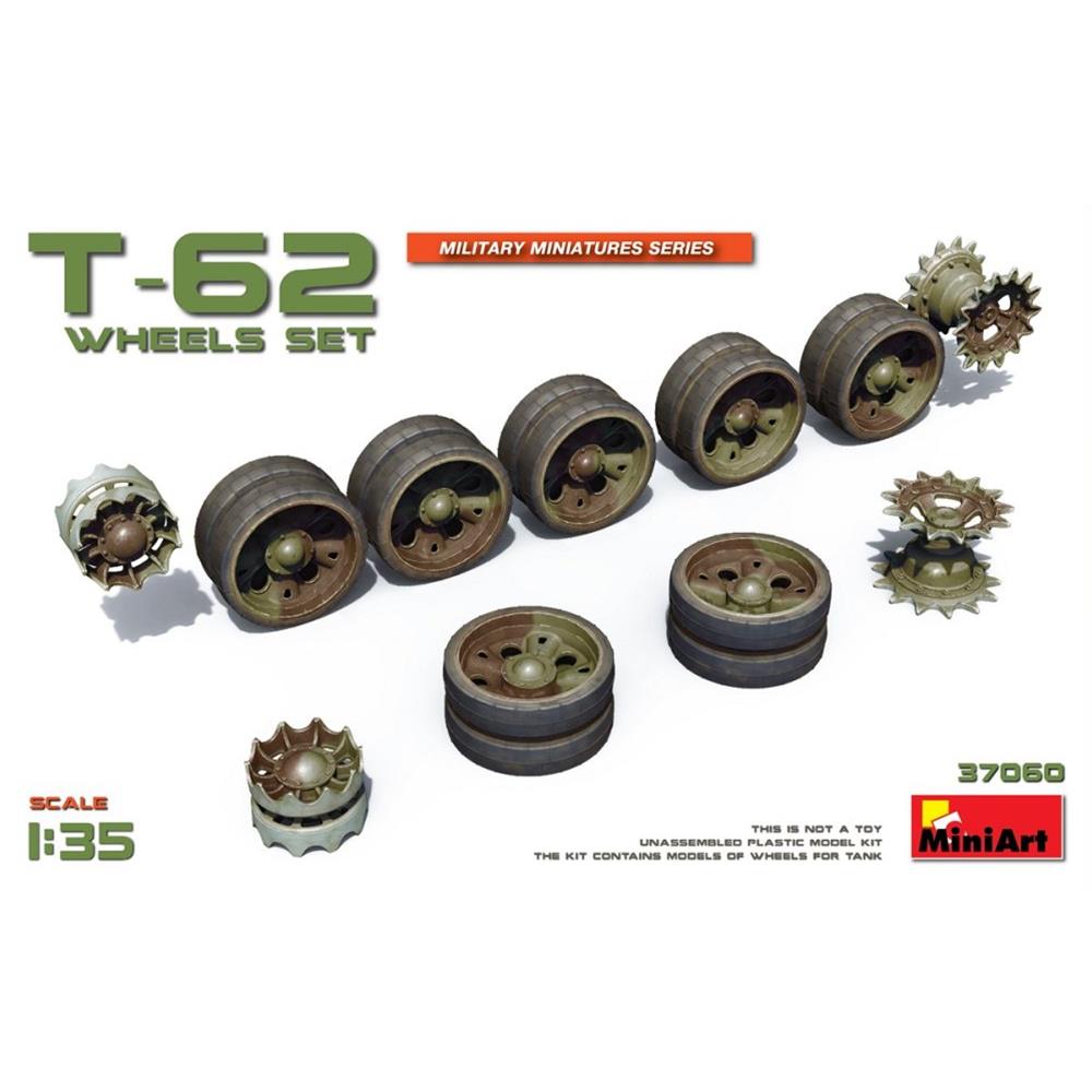 MINIART: 1/35 T-62 Wheels Set