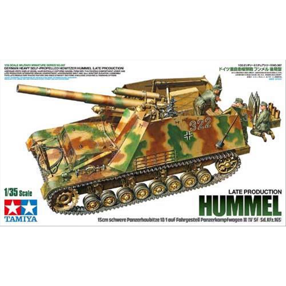 TAMIYA: 1/35; Hummel late Production Sd Kfz 165