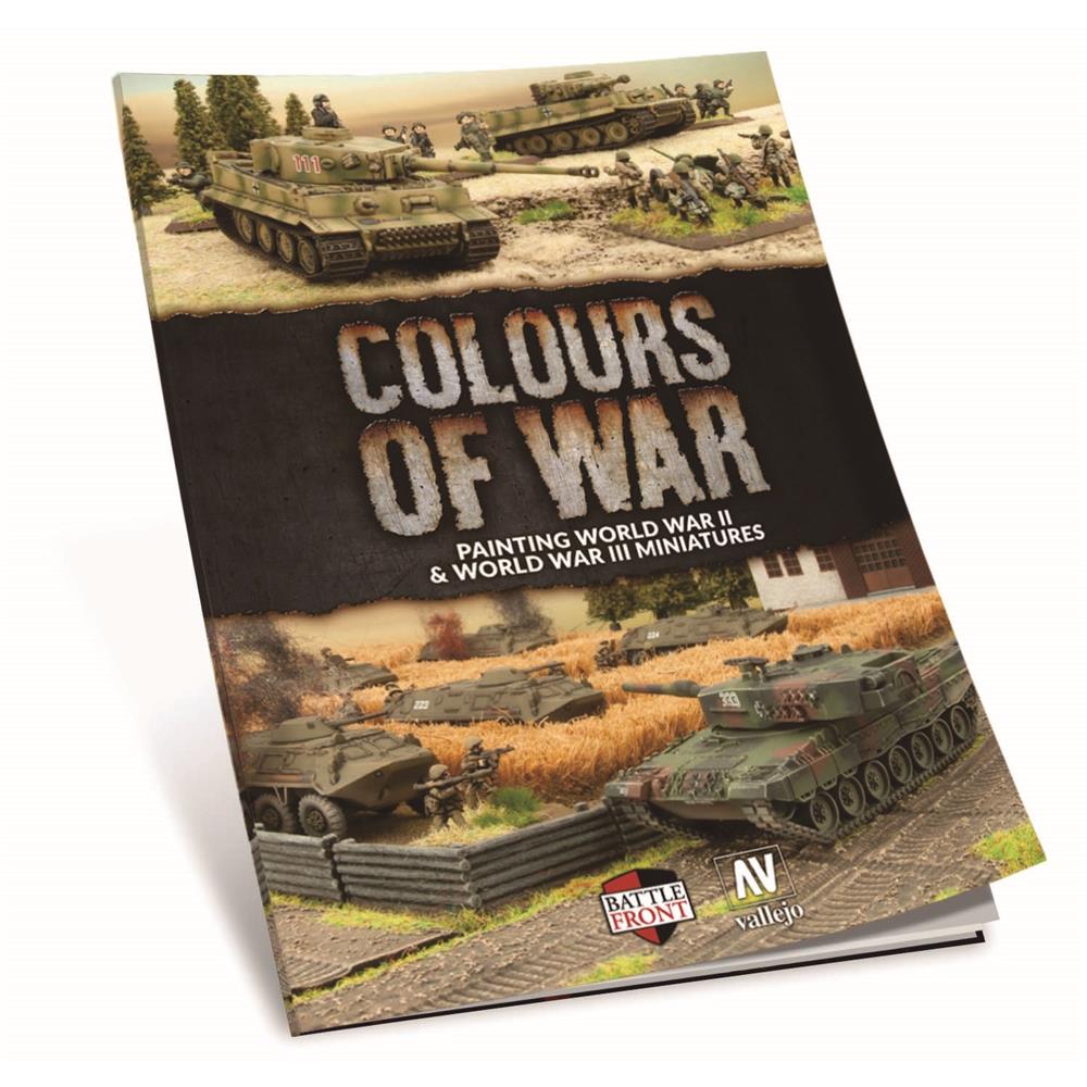 Vallejo Publications Book: Colours of War - Painting WWII & WWIII miniatures English