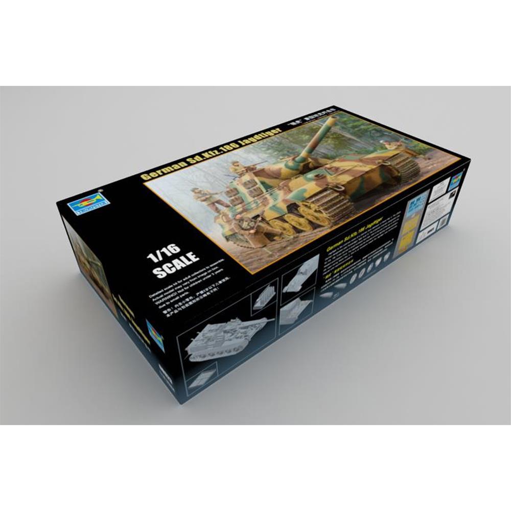 TRUMPETER: 1/16 Sd.Kfz.186 Jagdtiger in 1:16