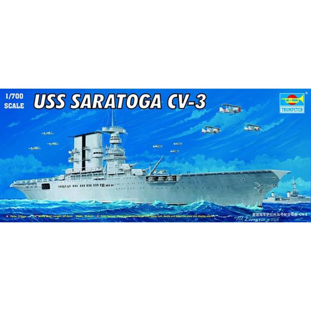 TRUMPETER: 1/700 USS SARATOGA CV-3