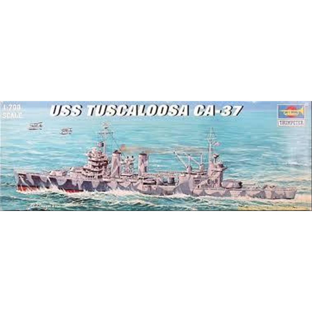 TRUMPETER: 1:700 USS Tuscaloosa CA-37