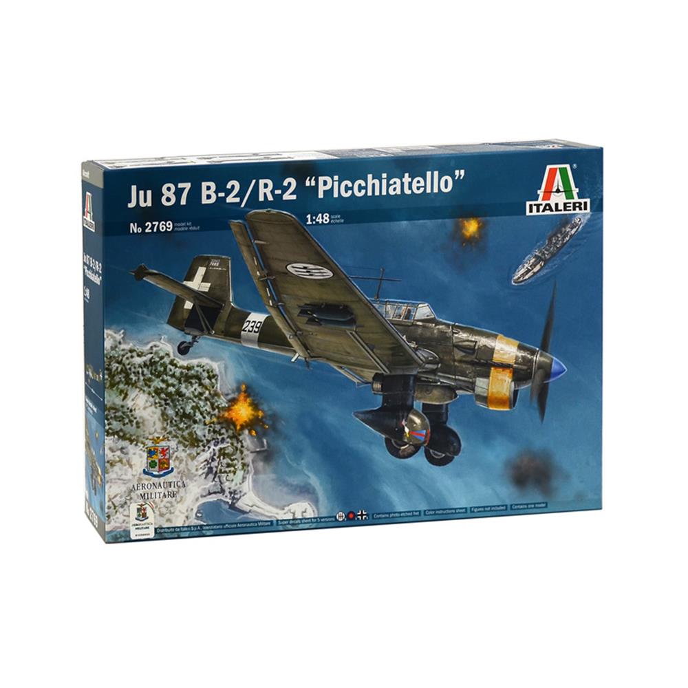 ITALERI: 1/48 JU 87 B-2/R-2 STUKA "PICCHIATELLO"