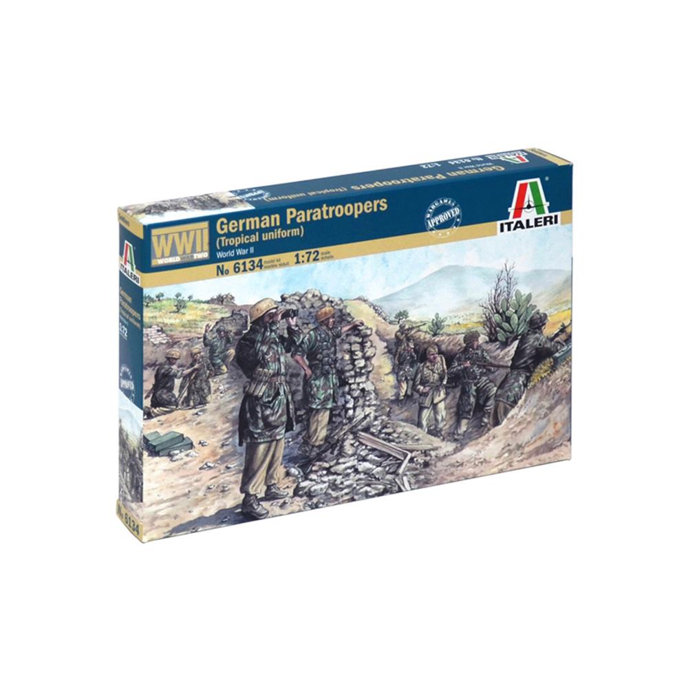 ITALERI: 1/72 WWII GERMAN PARATROOOPERS