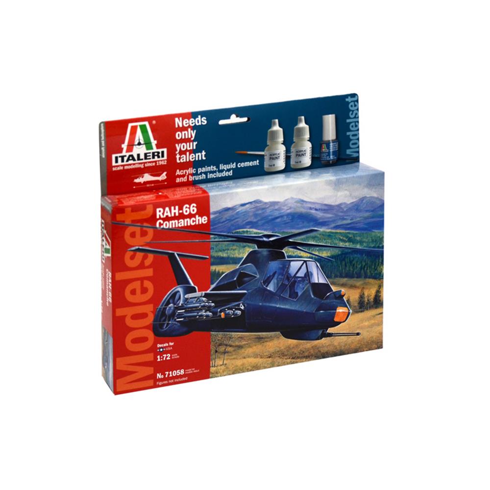 ITALERI: 1/72 MODEL SET  RAH-66 COMANCHE