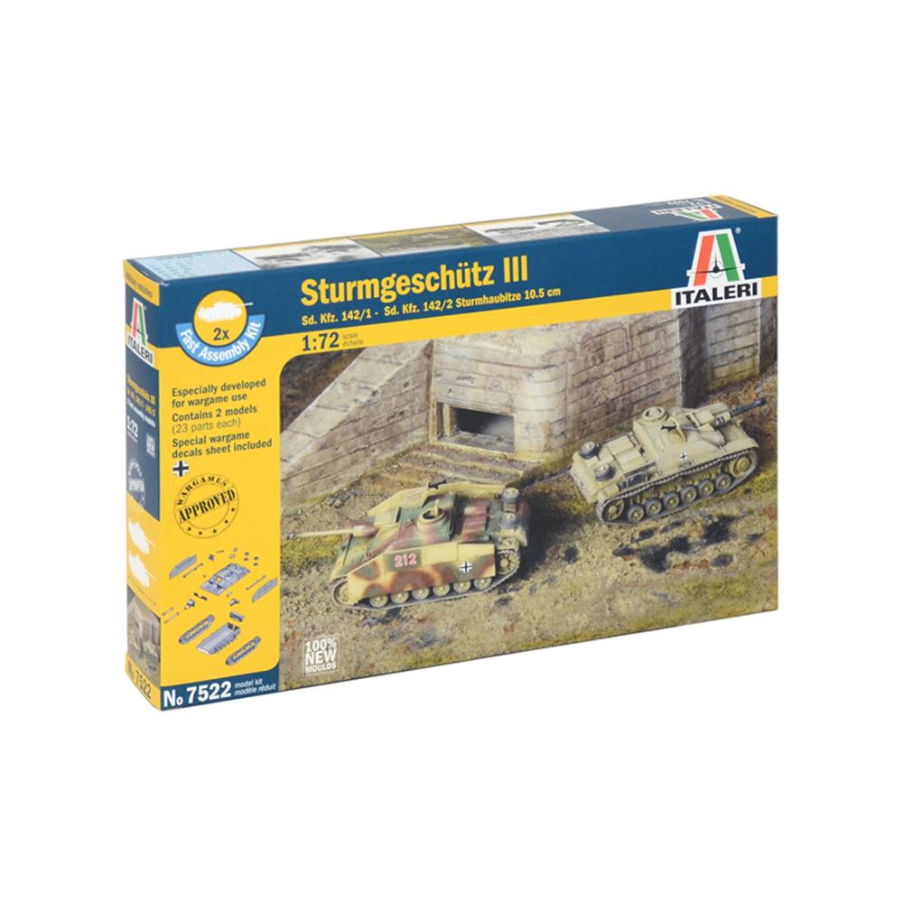 ITALERI: 1/72 SD.KFZ.142/1 STURMGESCH.III