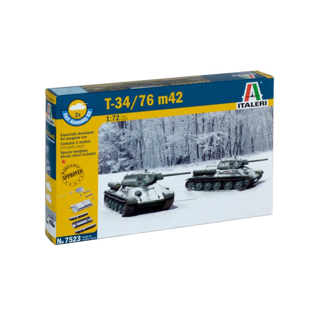 ITALERI: 1/72 T34/76 M42