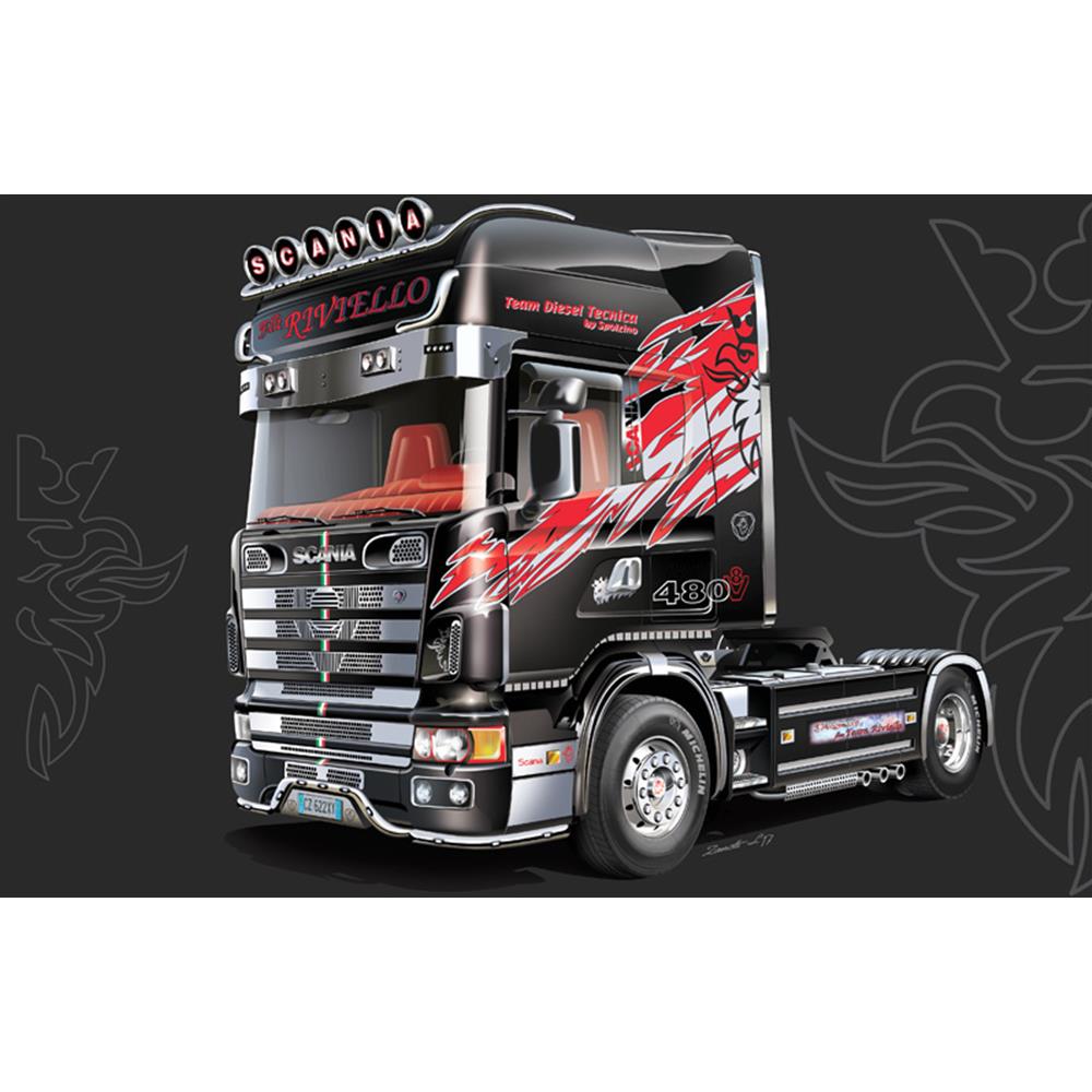 ITALERI: 1/24 SCANIA 164L TOPCLASS