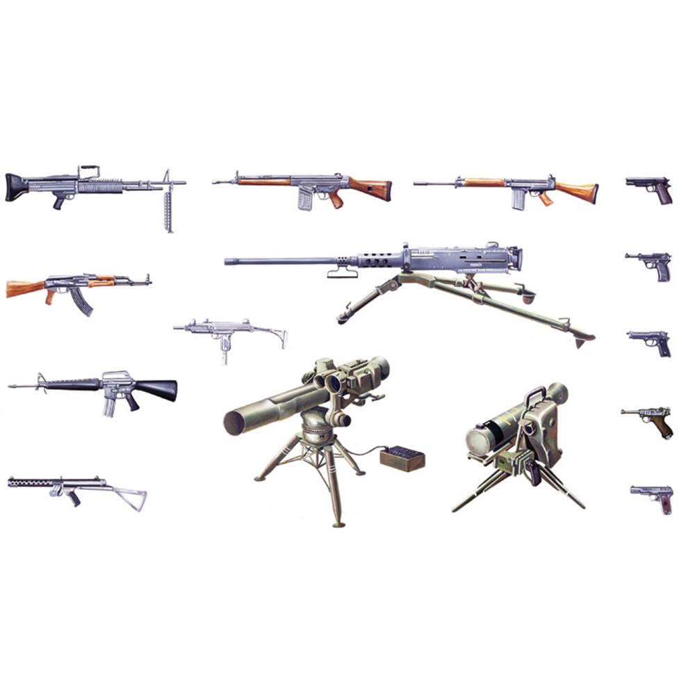 ITALERI: 1/35 MODERN LIGHT WEAPON SET