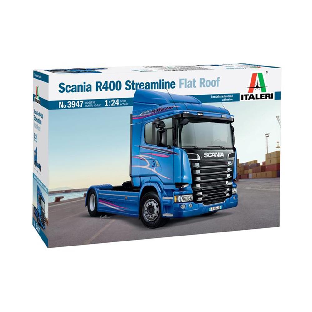 ITALERI: 1/24 Scania R400 Streamline (Flat Roof)