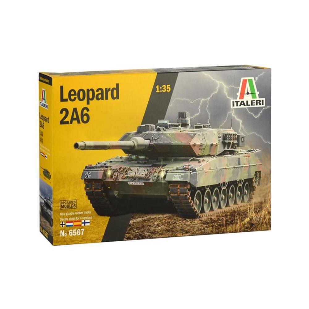 ITALERI: 1/35 LEOPARD 2A6