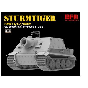 RYE FIELD MODEL kit: 1/35 Sturmtiger with Workable Track Links