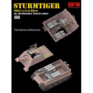 RYE FIELD MODEL kit: 1/35 Sturmtiger with Workable Track Links