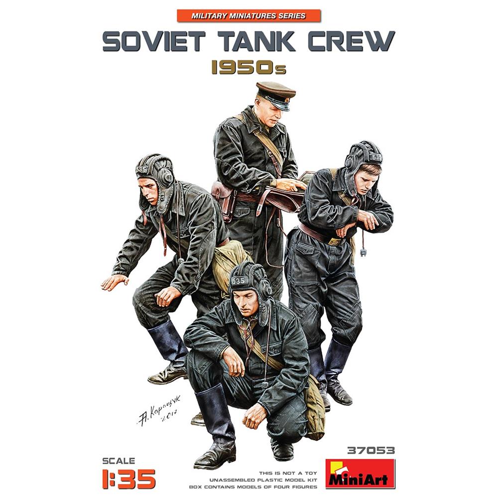 MINIART: 1/35 Soviet Tank Crew 1950s