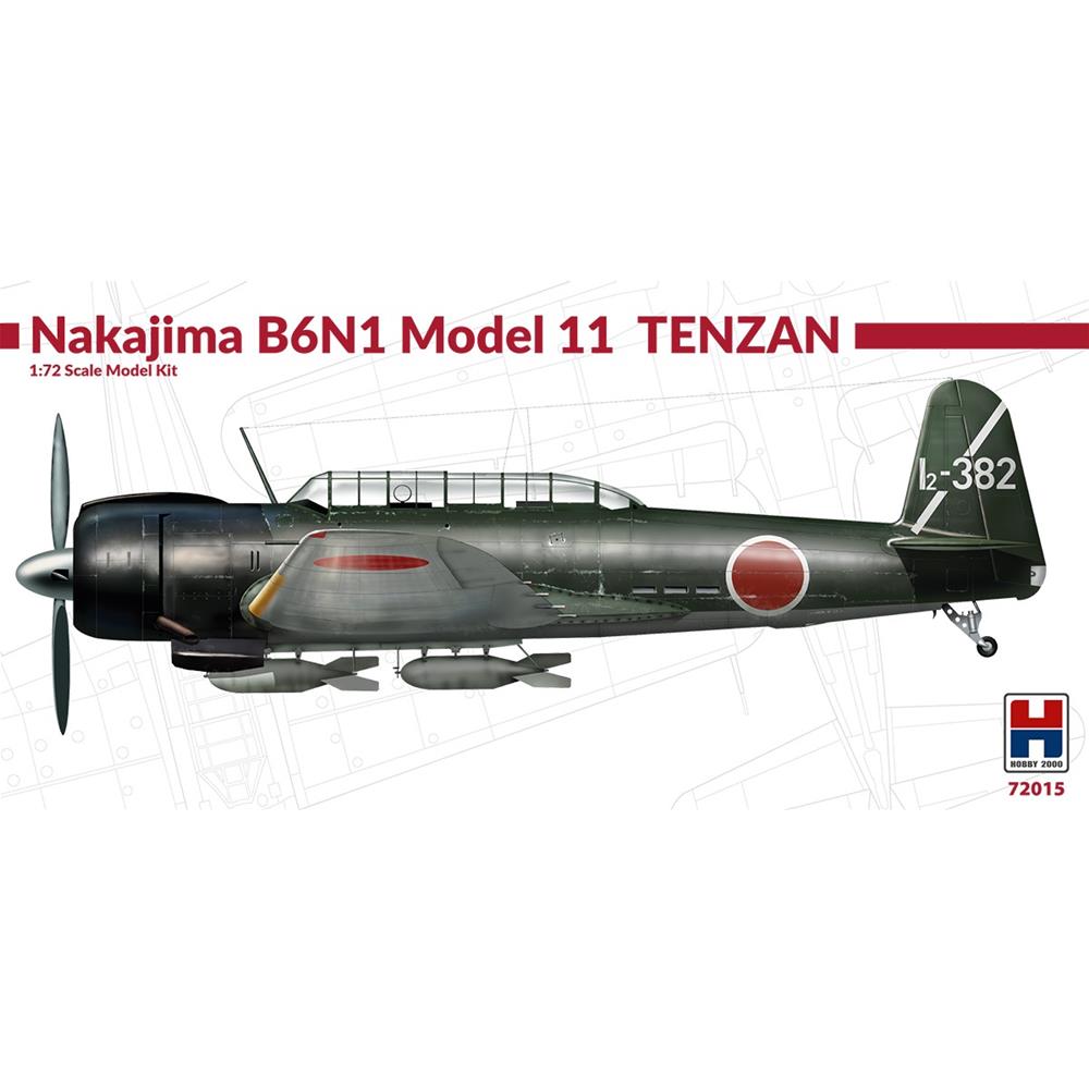 Hobby 2000: 1:72 Nakajima B6N1 Model 11 Tenzan