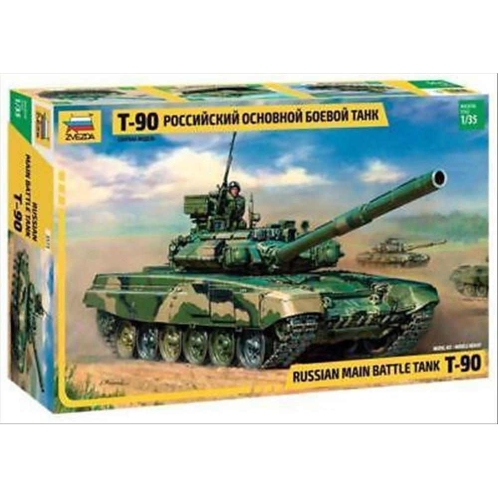 ZVEZDA: 1:72 Russian T-90 Main Battle Tank