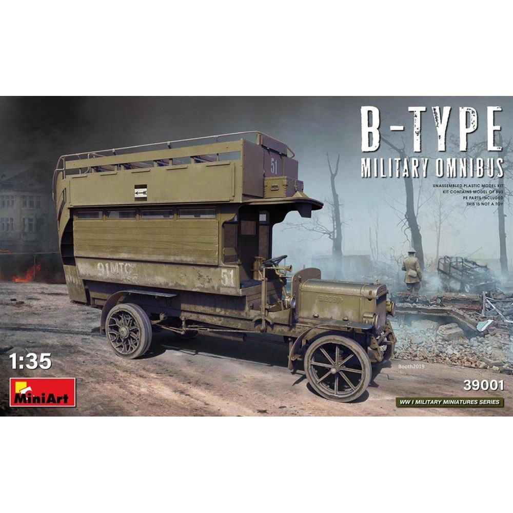 MINIART: 1/35 B-Type Military Omnibus