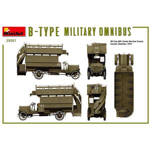 MINIART: 1/35 B-Type Military Omnibus