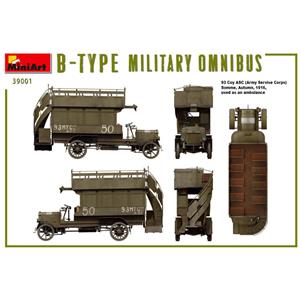 MINIART: 1/35 B-Type Military Omnibus