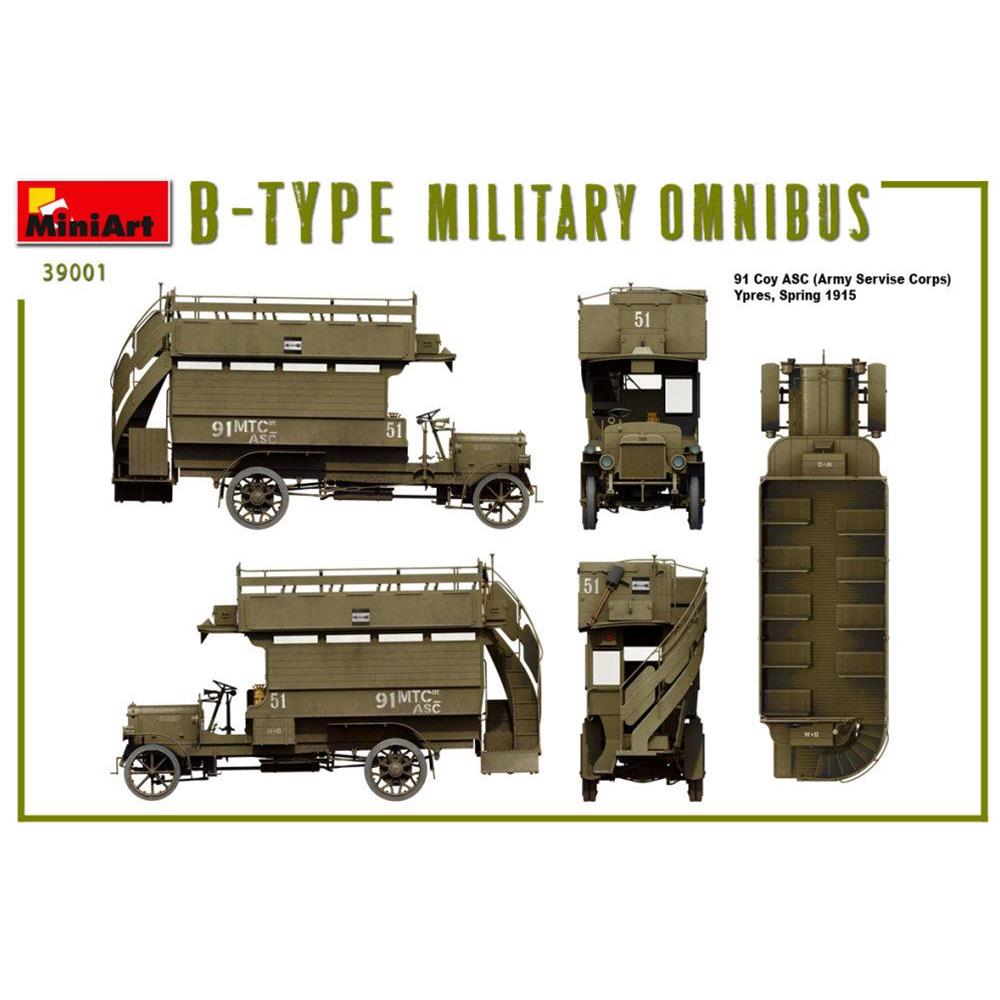 MINIART: 1/35 B-Type Military Omnibus