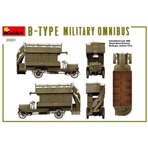 MINIART: 1/35 B-Type Military Omnibus