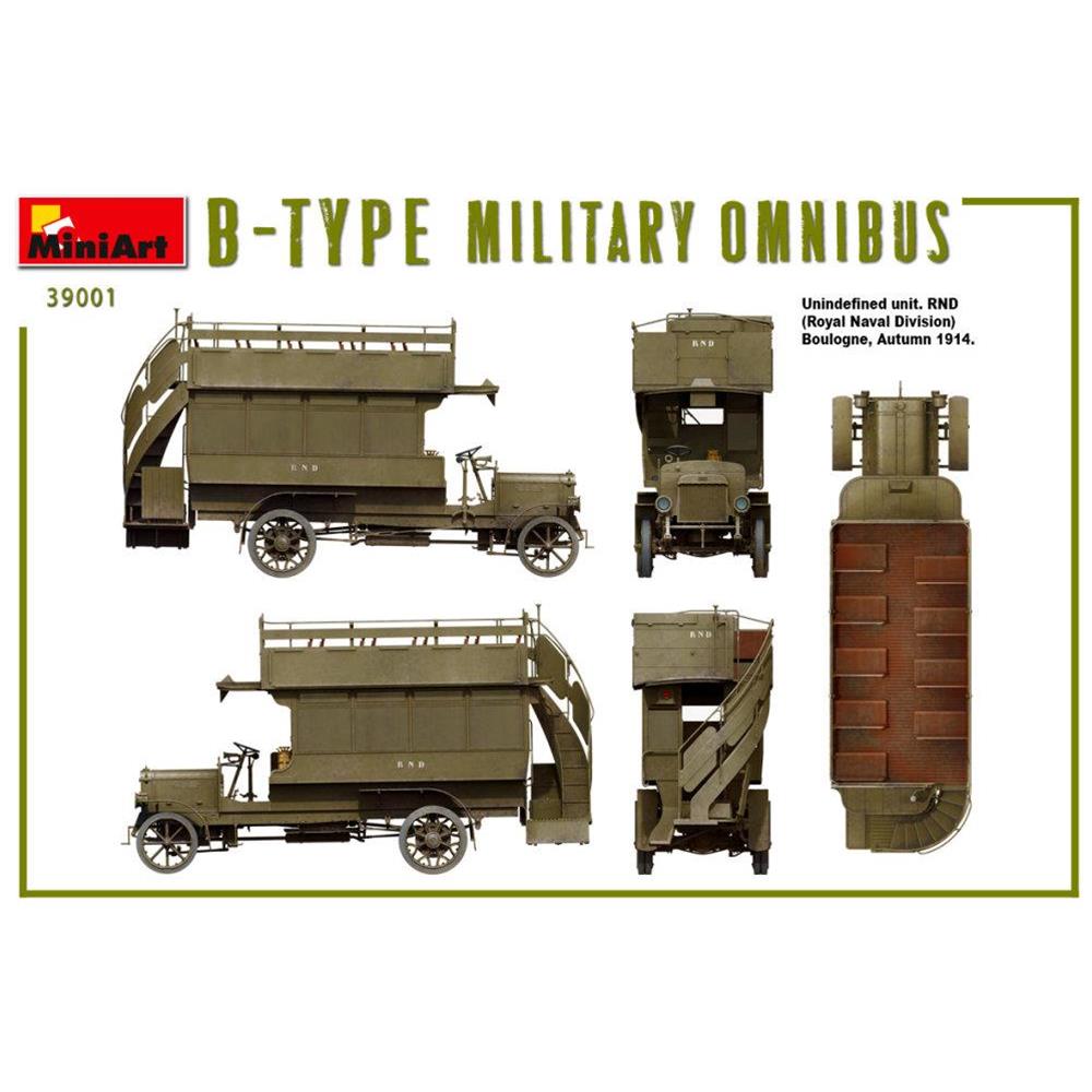 MINIART: 1/35 B-Type Military Omnibus