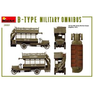 MINIART: 1/35 B-Type Military Omnibus