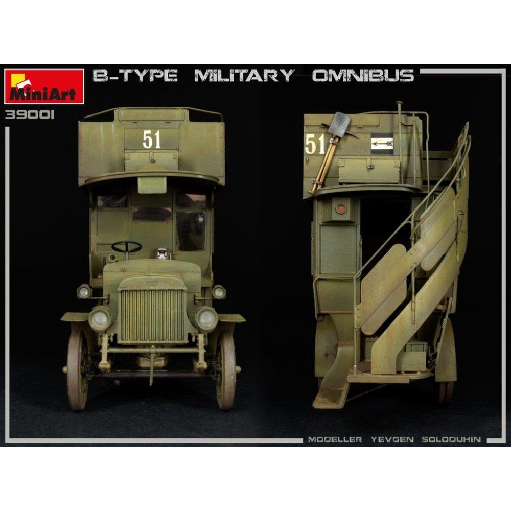 MINIART: 1/35 B-Type Military Omnibus