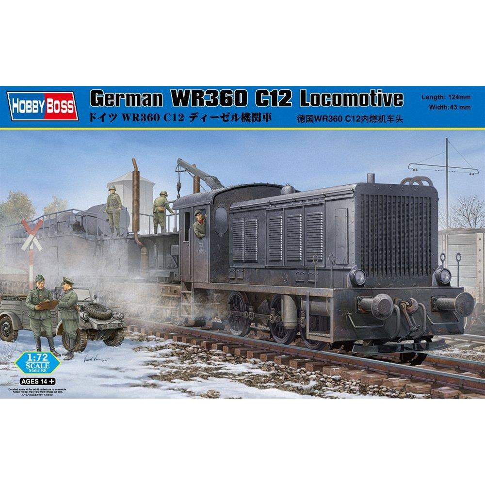 HOBBY BOSS: 1:72 German WR 360 C12 Lokomotive