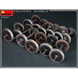 MINIART: 1/35 Railroad wheels
