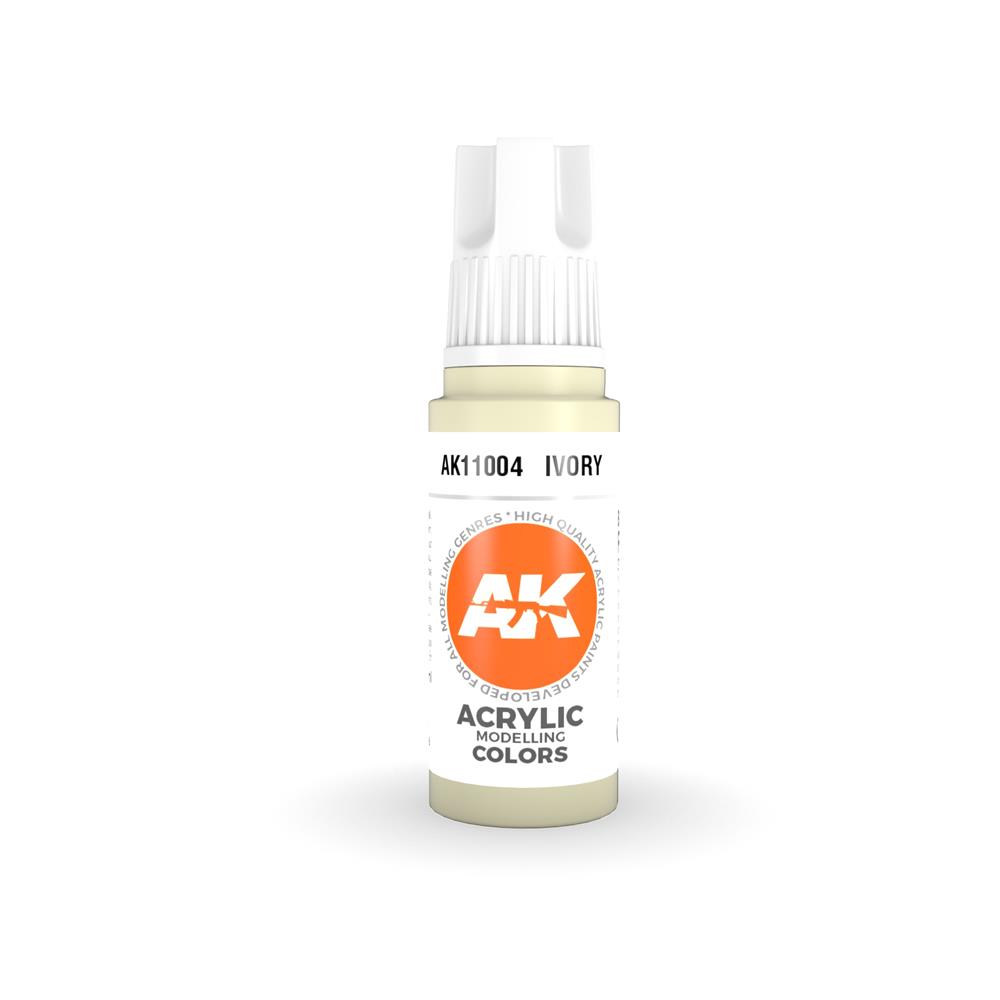 AK INTERACTIVE: acrylic paint 3rd Generation Ivory 17ml