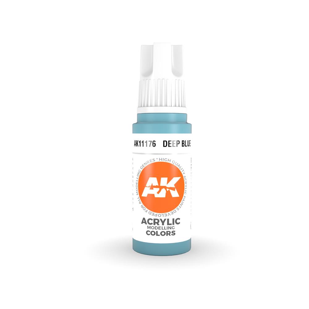 AK INTERACTIVE: acrylic paint 3rd Generation Deep Sky Blue 17ml