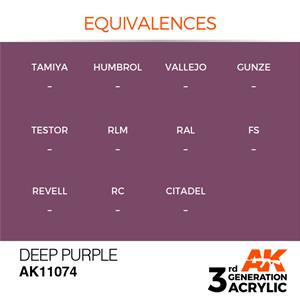 AK INTERACTIVE: acrylic paint 3rd Generation Deep Purple 17ml