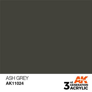 AK INTERACTIVE: colore acrilico 3rd Generation Ash Grey 17ml