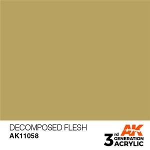 AK INTERACTIVE: acrylic paint 3rd Generation Decomposed Flesh 17ml