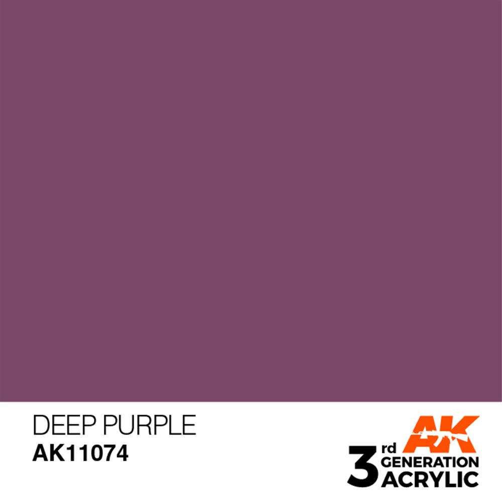 AK INTERACTIVE: acrylic paint 3rd Generation Deep Purple 17ml