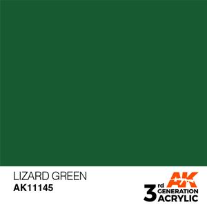 AK INTERACTIVE: acrylic paint 3rd Generation Lizard Green 17ml