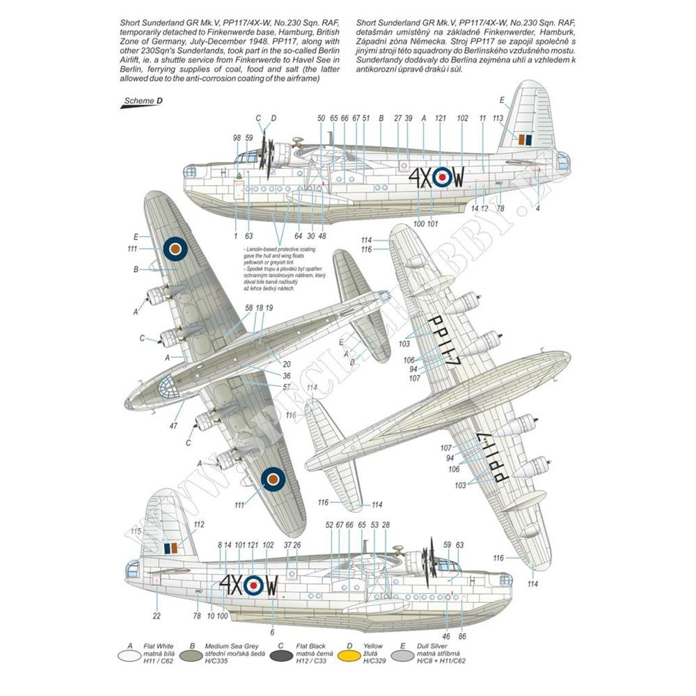Special Hobby: 1:72 Short Sunderland Mk. V "Fighting Commies"
