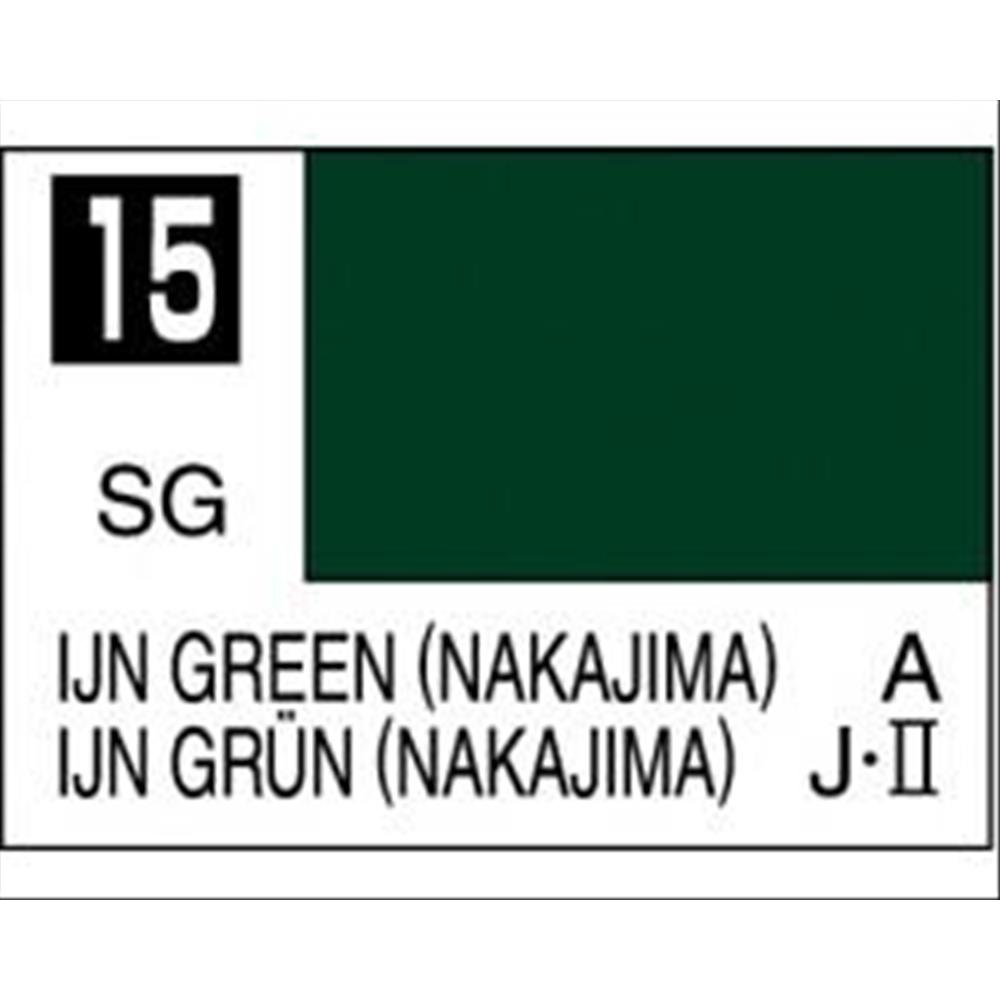 GUNZE: IJN Green / IJN Grün (10 ml) Seiden Matt