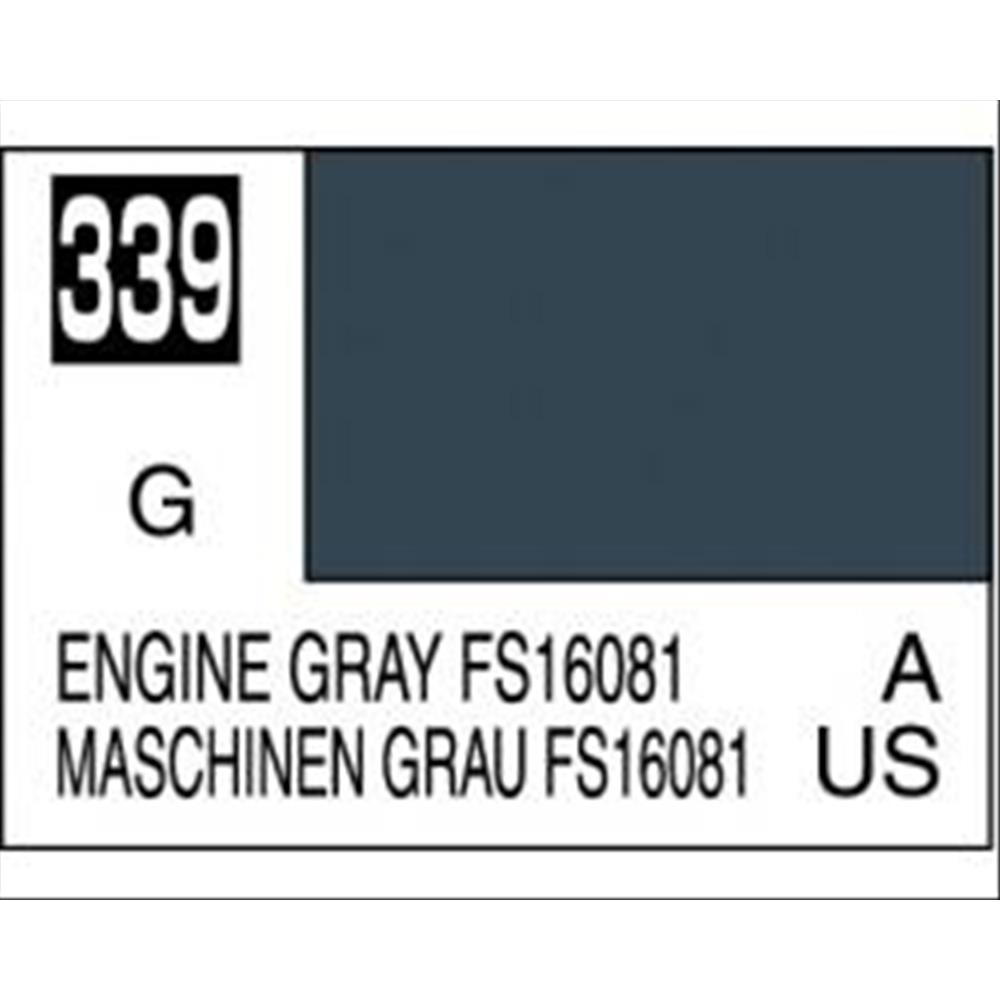 GUNZE: Engine Gray / Maschinen Grau (10ml) Seiden Matt