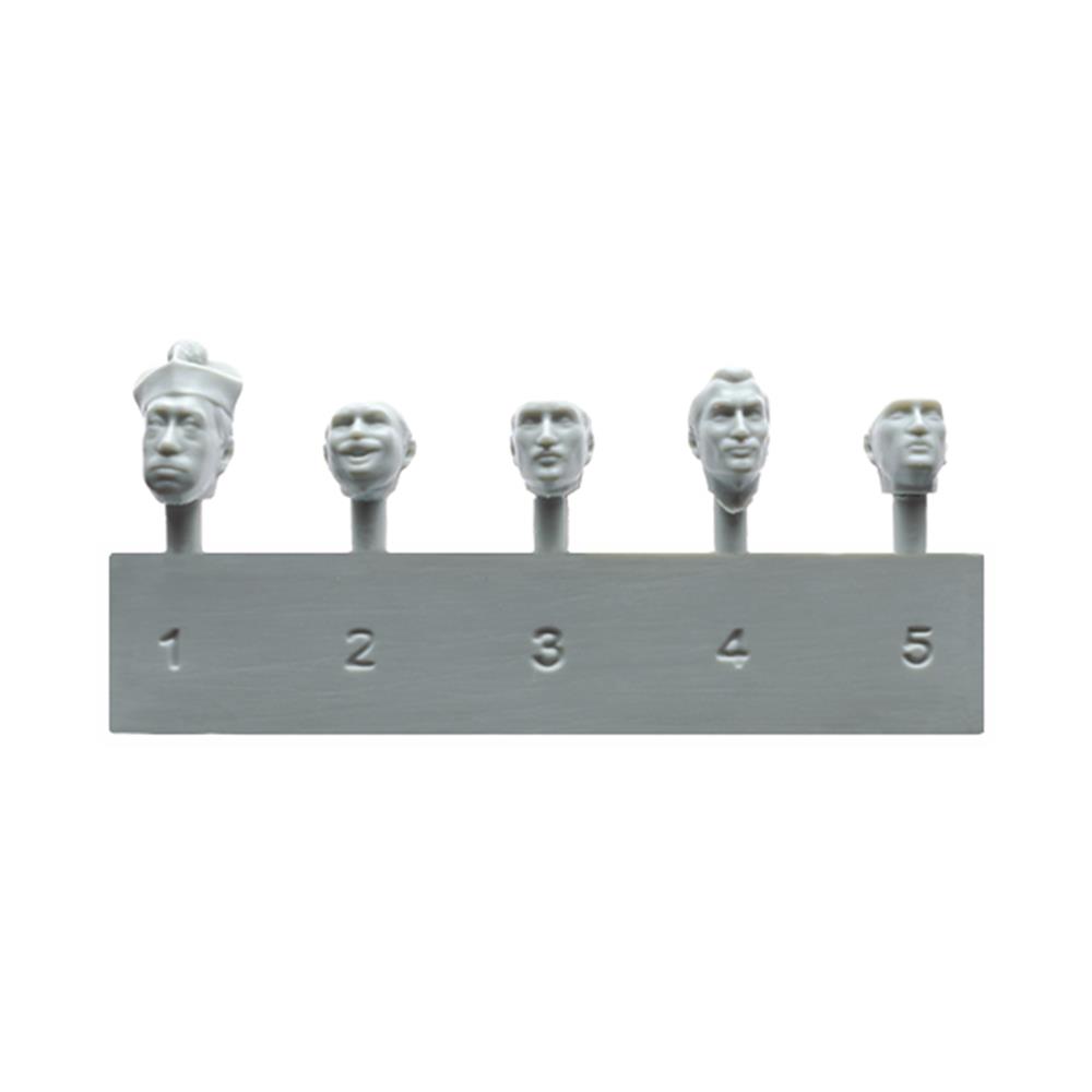 MINIART: 1/35 French Civilians '30-'40s. Resin Heads